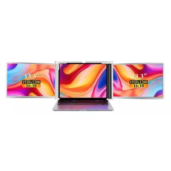 Extralink Smart Life S350 2-screen 13.3" Full Hd Ips 60hz Monitor Laptops 13.3" To 17.3"