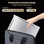 Extralink Smart Life S350 2-screen 13.3" Full Hd Ips 60hz Monitor Laptops 13.3" To 17.3" - Image 8