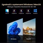 Extralink Smart Life S350 2-screen 13.3" Full Hd Ips 60hz Monitor Laptops 13.3" To 17.3" - Image 11