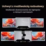 Extralink Smart Life S350 2-screen 13.3" Full Hd Ips 60hz Monitor Laptops 13.3" To 17.3" - Image 12