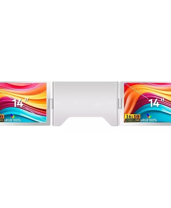 Extralink Smart Life S688 Monitor 2-screen 14" Full Hd Ips 60hz Laptops 12" To 17.3"