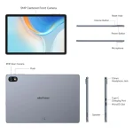 Ulefone W10 10.1" Tablet (4GB/128GB) Space Grey - Image 12