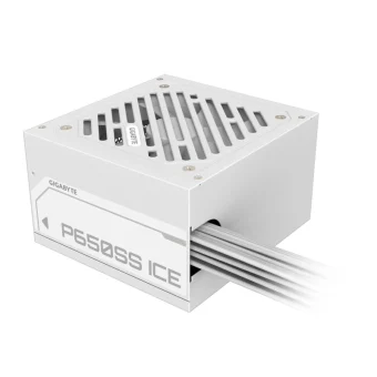 Gigabyte GP-P650SS ICE 650W Λευκό Τροφοδοτικό Υπολογιστή Full Wired 80 Plus Silver GP-P650SS ICE