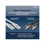 Digitus S/FTP Cat.6 Καλώδιο Δικτύου Ethernet 0.5m Μαύρο 1τμχ - Image 5