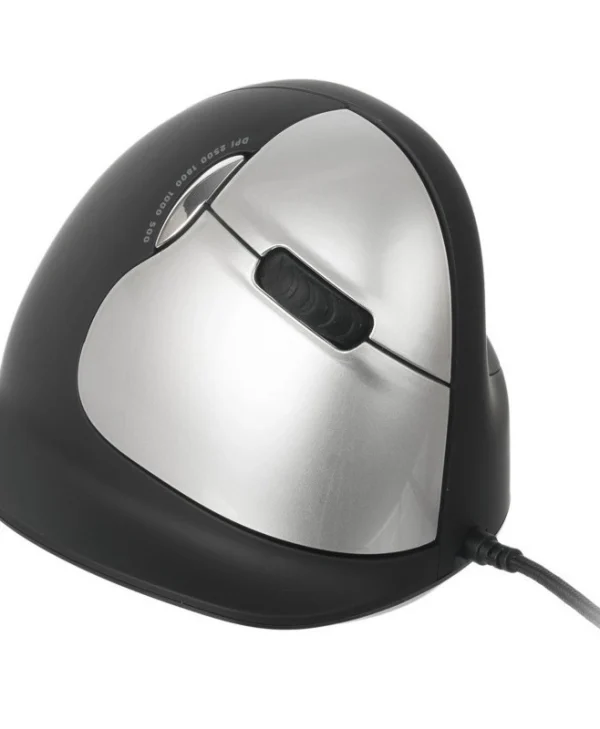 R-Go Tools HE Vertical Mouse Large Right Ενσύρματο Εργονομικό Ποντίκι Μαύρο