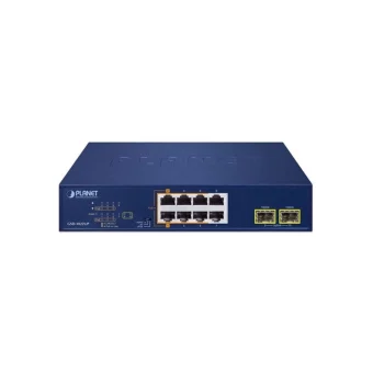 Planet Technology GSD-1022UP Unmanaged L2 PoE+ Switch με 8 Θύρες Gigabit (1Gbps) Ethernet και 2 SFP Θύρες GSD-1022UP