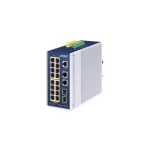 Planet Technology IGS-4215-16P2T2S Managed L2 PoE+ Switch με 16 Θύρες Gigabit (1Gbps) Ethernet IGS-4215-16P2T2S - Image 2
