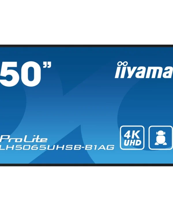 Iiyama LH5065UHSB-B1AG Public Display VA 4K UHD 50" LH5065UHSB-B1AG