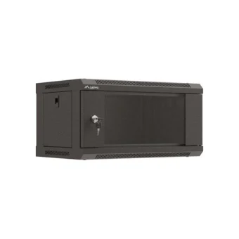 Lanberg Επιτοίχια Καμπίνα Rack 4U Μαύρο