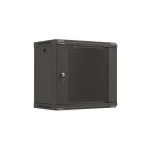 Lanberg Επιτοίχια Καμπίνα Rack 9U Μαύρο WF03-5309-10B WF03-5309-10B