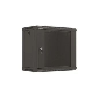 Lanberg Επιτοίχια Καμπίνα Rack 9U Μαύρο WF03-5309-10B WF03-5309-10B