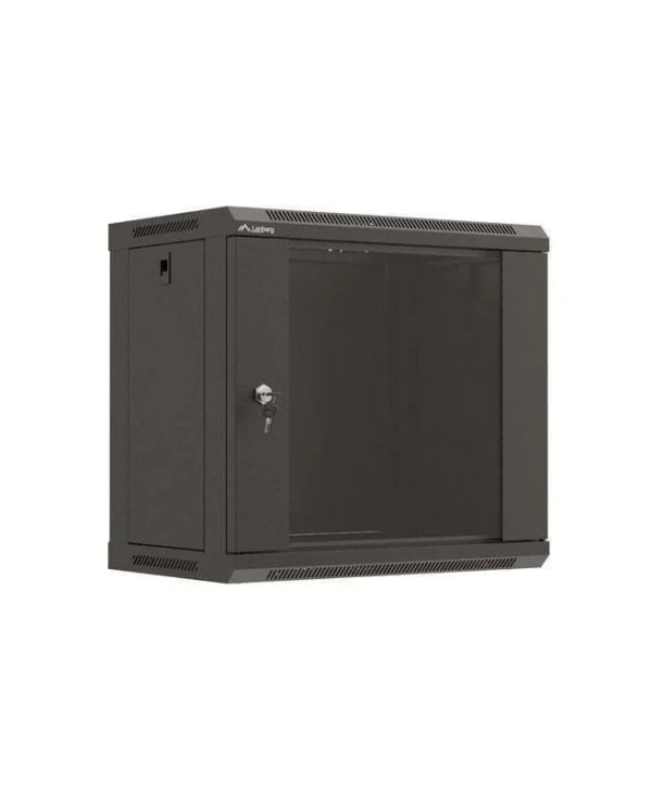 Lanberg Επιτοίχια Καμπίνα Rack 9U Μαύρο WF03-5309-10B WF03-5309-10B