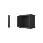Lanberg Επιτοίχια Καμπίνα Rack 9U Μαύρο WF03-5309-10B WF03-5309-10B - Image 4