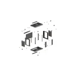 Lanberg Επιτοίχια Καμπίνα Rack 9U Μαύρο WF03-5309-10B WF03-5309-10B - Image 8