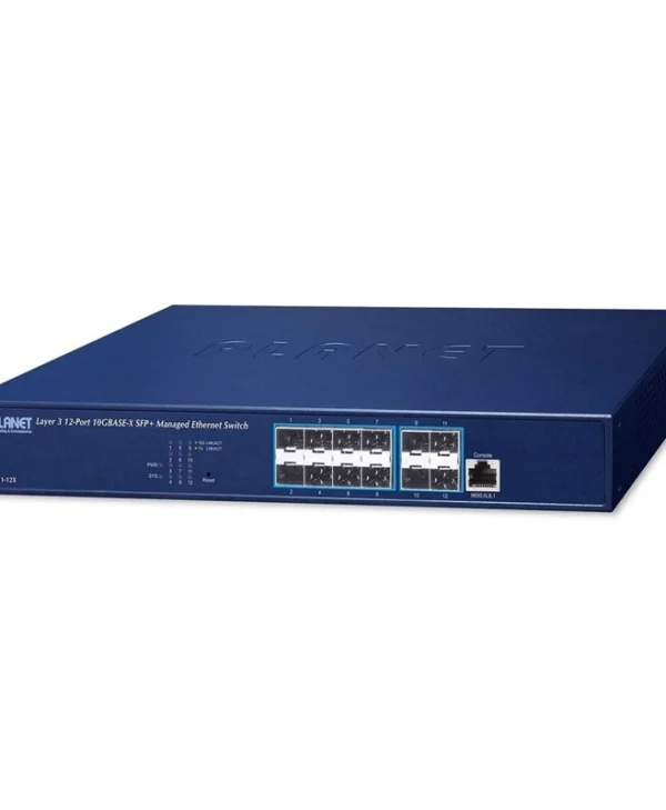 Planet Technology XGS-6311-12X Managed L2 Switch με 1 Θύρες Gigabit (1Gbps) Ethernet και 12 SFP Θύρες XGS-6311-12X
