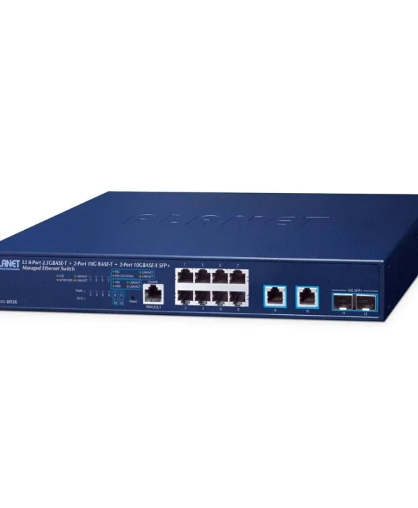 Planet Technology MGS-6311-10T2X Managed L2 Switch με 10 Θύρες Gigabit (1Gbps) Ethernet και 2 SFP Θύρες MGS-6311-10T2X