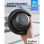 Anker Soundcore Space One Pro Ασύρματα / Ενσύρματα On Ear Ακουστικά με 60 ώρες Λειτουργίας και Quick Charge Μαύρα - Image 4
