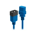 Lindy IEC C19 - IEC C20 Cable 2m Μπλε 30121 30121