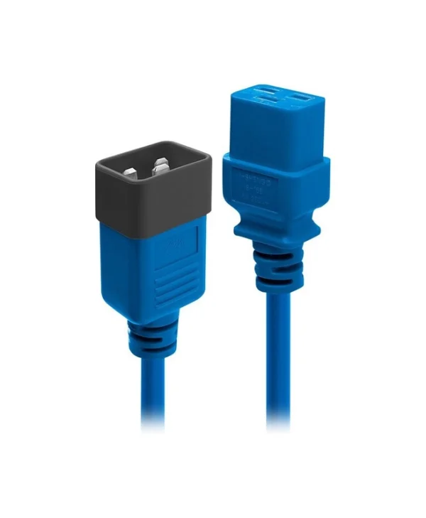 Lindy IEC C19 - IEC C20 Cable 2m Μπλε 30121 30121