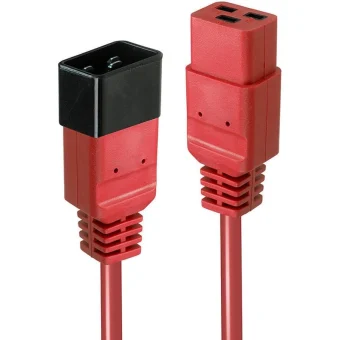 Lindy IEC C19 - IEC C20 Cable 2m Κόκκινο 30124 30124