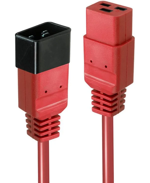 Lindy IEC C19 - IEC C20 Cable 2m Κόκκινο 30124 30124
