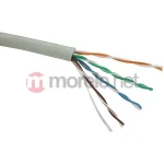Solarix U/UTP Cat.5e Καλώδιο Δικτύου Ethernet χωρίς ακροδέκτες 305m Γκρι 1τμχ