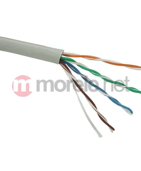 Solarix U/UTP Cat.5e Καλώδιο Δικτύου Ethernet χωρίς ακροδέκτες 305m Γκρι 1τμχ