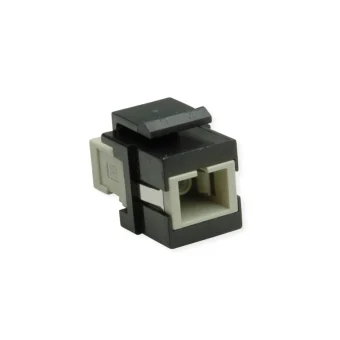 Roline Keystone Fiber Optic Jack, SC Simplex, Multimode, OM2 1τμχ 21.17.0053-20 21.17.0053-20