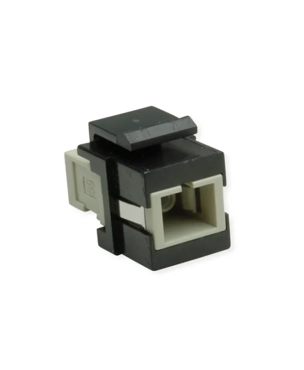 Roline Keystone Fiber Optic Jack, SC Simplex, Multimode, OM2 1τμχ 21.17.0053-20 21.17.0053-20