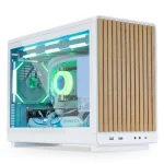 Lian Li DAN A3 Micro Tower Κουτί Υπολογιστή με Πλαϊνό Παράθυρο Wood - Image 2