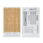Lian Li DAN A3 Micro Tower Κουτί Υπολογιστή με Πλαϊνό Παράθυρο Wood White - Image 6
