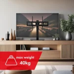 Επιτραπέζια Βάση Τηλεόρασης έως 75" Μαύρο - Image 5