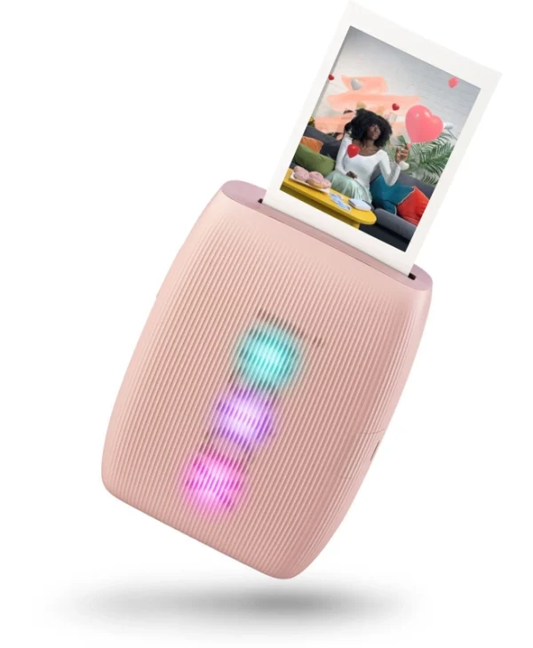 Fujifilm Instax Mini Link 3 Θερμικός Εκτυπωτής για Φωτογραφίες με Bluetooth Rose Pink 16832118 16832118