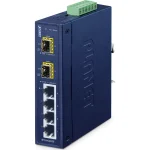 Planet Technology IFGS-620TF Managed L2 PoE+ Switch με 4 Θύρες Gigabit (1Gbps) Ethernet IFGS-620TF