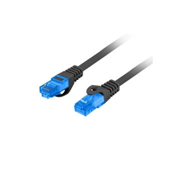 Lanberg S/FTP Cat.6a Καλώδιο Δικτύου Ethernet 3m Μαύρο 1τμχ