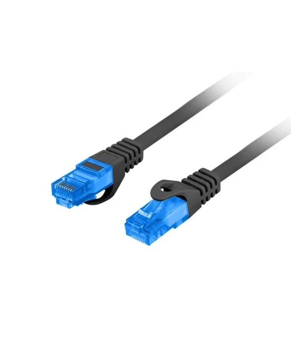 Lanberg S/FTP Cat.6a Καλώδιο Δικτύου Ethernet 3m Μαύρο 1τμχ
