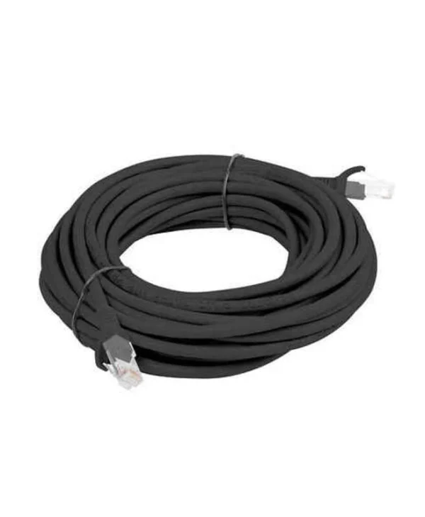 Lanberg U/UTP Cat.6 Καλώδιο Δικτύου Ethernet 15m Μαύρο 1τμχ