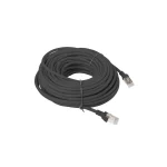 Lanberg U/UTP Cat.6 Καλώδιο Δικτύου Ethernet χωρίς ακροδέκτες 20m Μαύρο 1τμχ