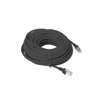 Lanberg U/UTP Cat.6 Καλώδιο Δικτύου Ethernet χωρίς ακροδέκτες 20m Μαύρο 1τμχ