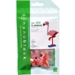 Bandai Nanoblock Animal Pink Flamingo Building Block Figure Nbc204 - Image 2