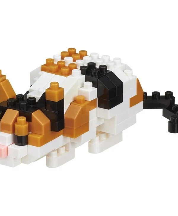 Bandai Nanoblock Animal Calicot Cat Building Block Figure Nbc265
