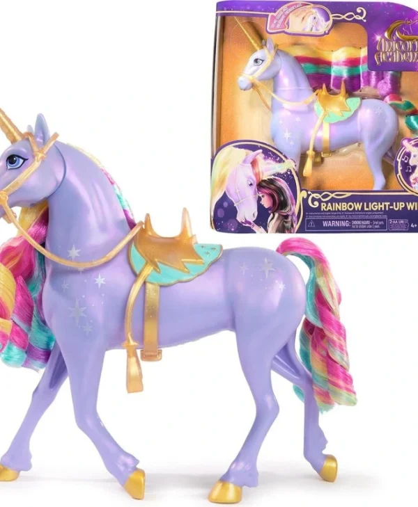 Spin Master Unicorn Academy Rainbow Light-Up Wildstar 28εκ.