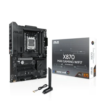 Asus X870 MAX GAMING WIFI7 Motherboard ATX με AMD AM5 Socket 90MB1LY0-M0EAY0 90MB1LY0-M0EAY0