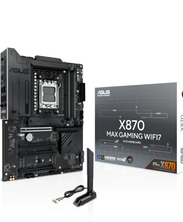 Asus X870 MAX GAMING WIFI7 Motherboard ATX με AMD AM5 Socket 90MB1LY0-M0EAY0 90MB1LY0-M0EAY0