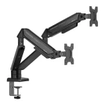 Anda Seat Βάση Γραφείου για 2 Οθόνες έως 32" με Βραχίονα (AD-W-A6D-2S-BB) AD-W-A6D-2S-BB - Image 2