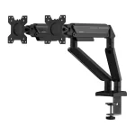 Anda Seat Βάση Γραφείου για 2 Οθόνες έως 32" με Βραχίονα (AD-W-A6D-2S-BB) AD-W-A6D-2S-BB - Image 4