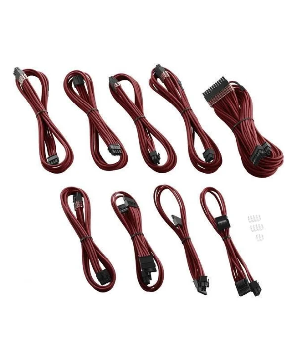 Cablemod PRO ModMesh C-Series AXi Hxi RM Kit - Cable 0.5m Κόκκινο CM-PCSI-FKIT-NKBR-R CM-PCSI-FKIT-NKBR-R