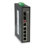 Level One IES-0600 Unmanaged L2 Switch με 4 Θύρες Gigabit (1Gbps) Ethernet και 2 SFP Θύρες IES-0600 - Image 2