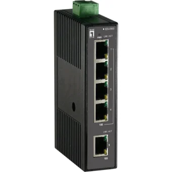 Level One IES-0500 Unmanaged L2 Switch με 5 Θύρες Ethernet IES-0500