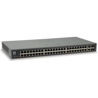 Level One FGU-5021 Unmanaged L2 Switch με 48 Θύρες Ethernet και 2 SFP Θύρες FGU-5021